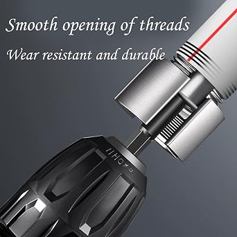 2PCS Electric Drill Thread Cutting Tool, Pipe Internal and External Thread Cutting Tool, Comprehensive Internal and External Thread Cutting Accessories Suitable for Sizes 1/2 and 3/4