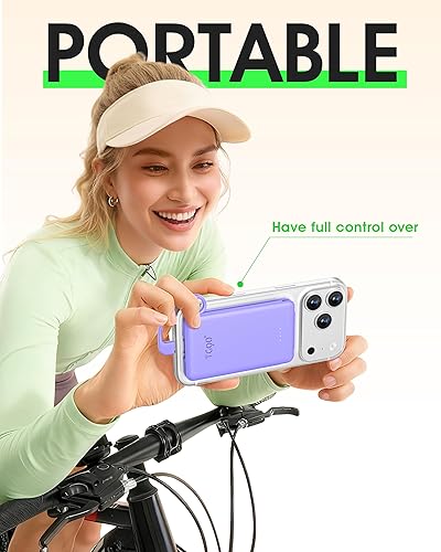 Miniatura 7 de TG90 Cargador portátil de 5000 mAh con enchufe y cables de pared de CA integrados, banco de energía de tamaño de bolsillo, batería USB C externa