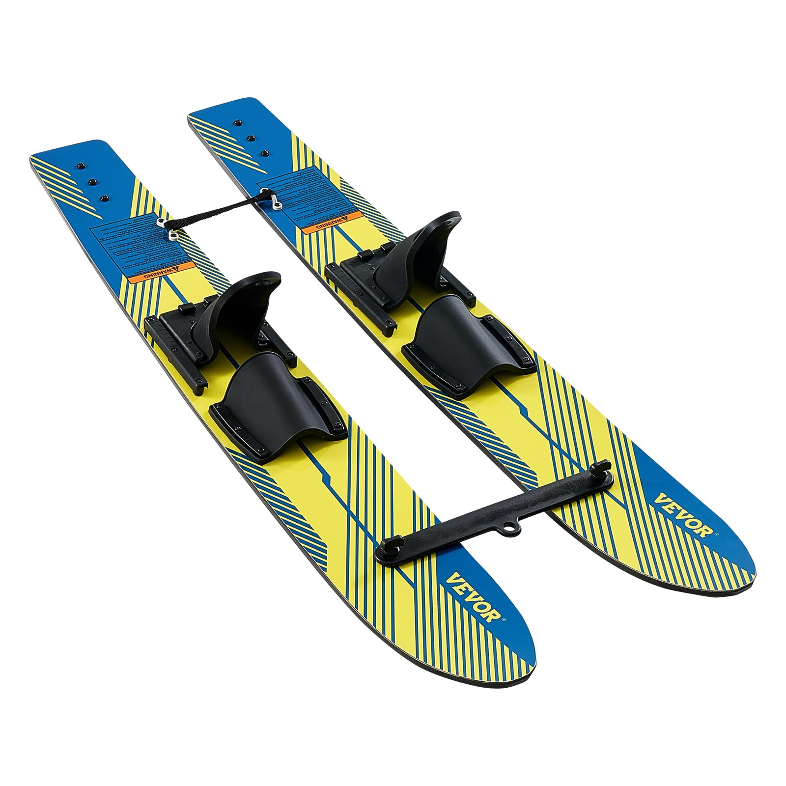 VEVOR Wasserski 116,8 cm Ausbildungsmodell verstellbare X-7-Bindungen Doppelgriffseil Abnehmbare Stabilisierungsstange Jugendliche 136 kg