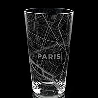 Vista 80 de ALBUQUERQUE NEW MEXICO Engraved City Street Map Beer Pint Glass Perfect Drinking Gift Idea & Unique Decor!