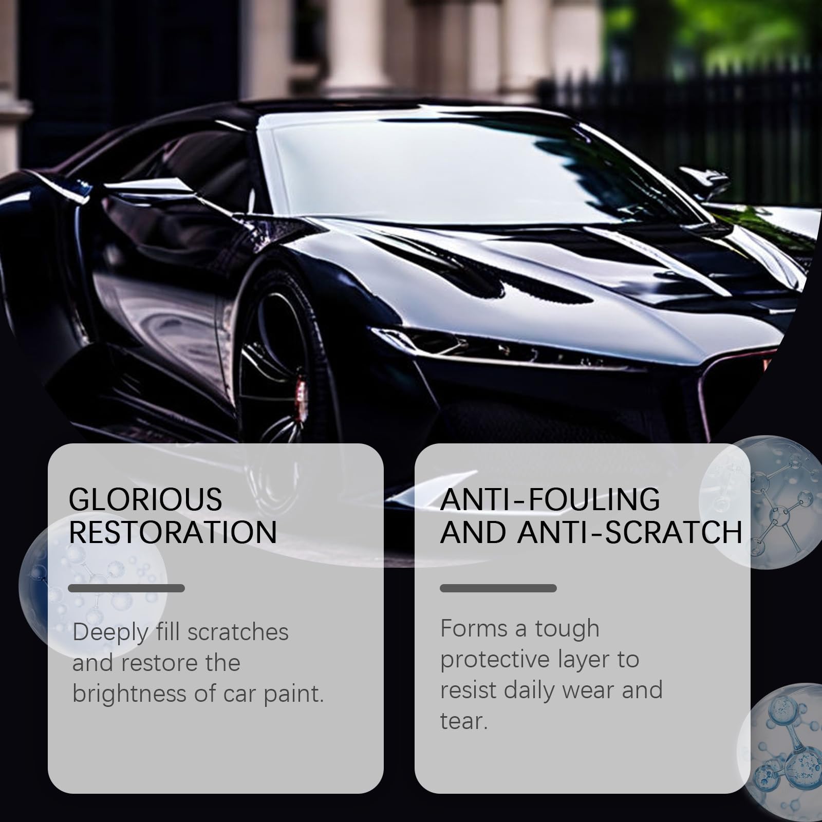 Spray Per Riparazione Graffi Auto,Nano Ceramica Rivestimento Spray, Nano Ceramica per Riparazione Auto - Rivestimento Protettivo e Rimozione Graffi - Car Coating