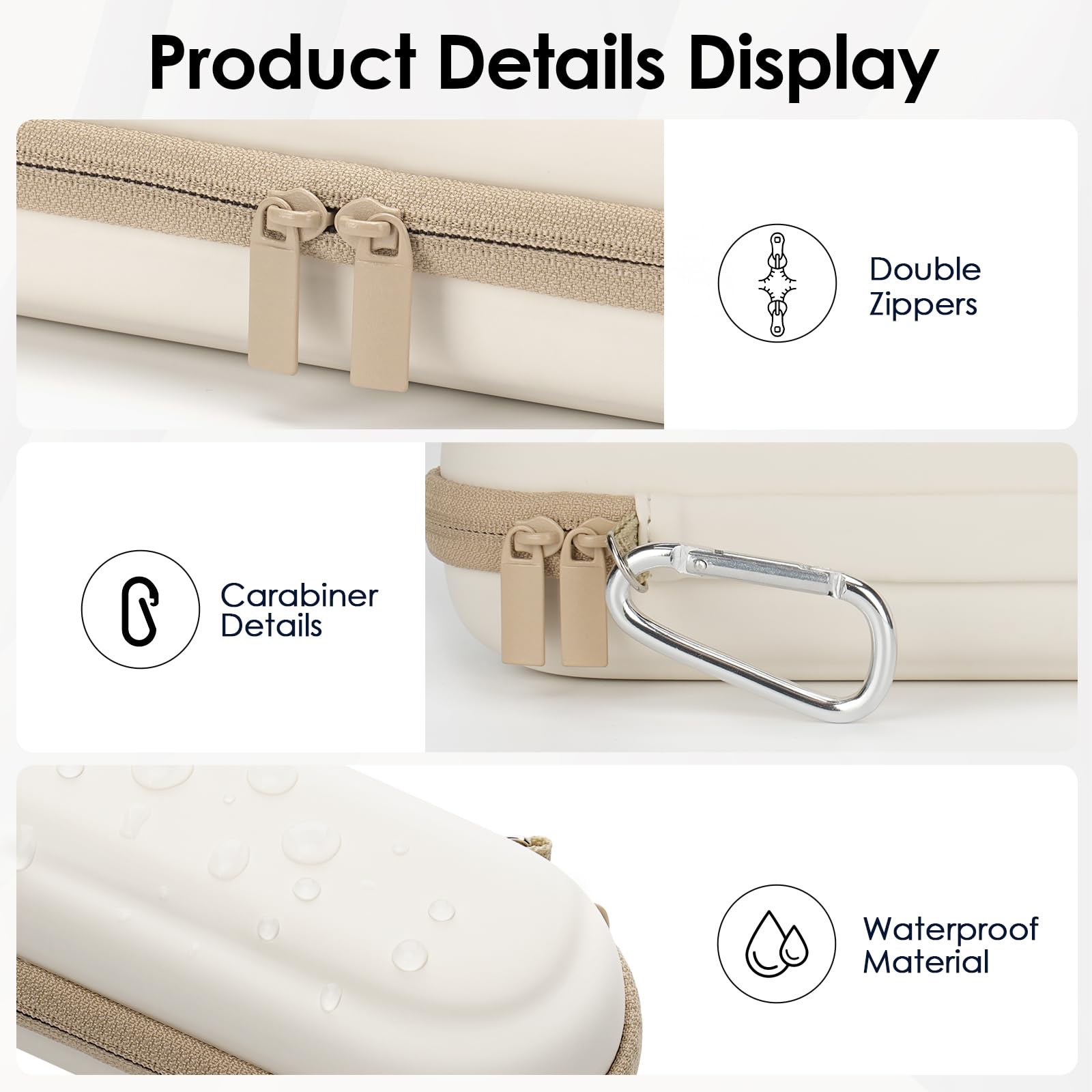 Yinke 2.0 Electric Toothbrush Case for Oral B/Oral-B Pro/Philips Sonicare/Suri Sonic Electric Toothbrush, Electric Toothbrush Travel Case - Image 3