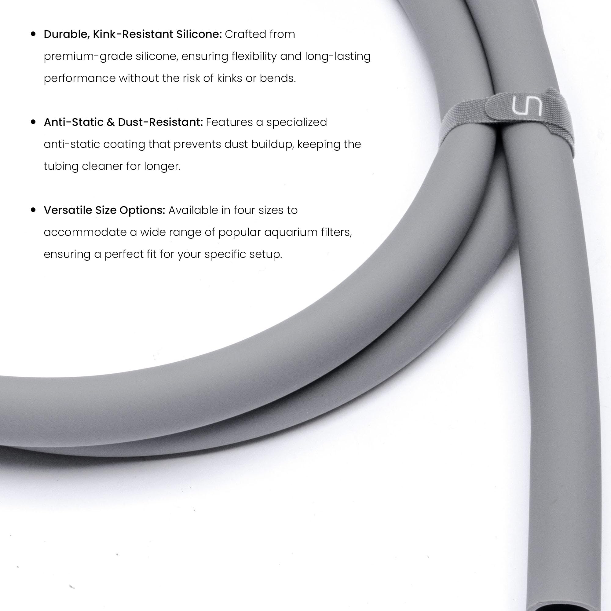 Ultum Nature Systems Pro Tubing – 20/25 mm ID/OD Durable Aquarium Filtre, CO2 et Airline Tube pour aquariums – Rouleau de 3 m