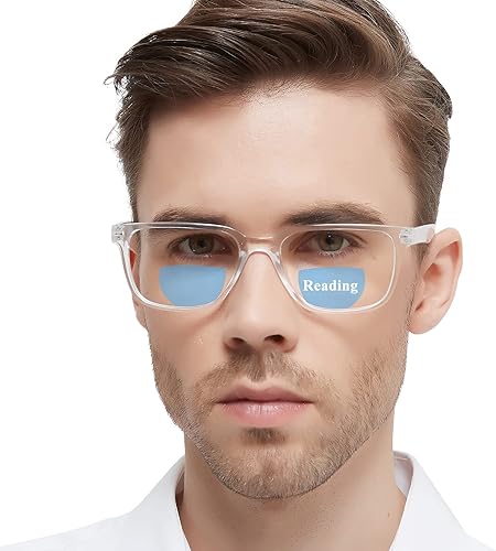 WEMOOTANTS Lentes de lectura bifocales para hombre, con bloqueo de luz azul, para lectores de computadora 1.0 1.25 1.5 1.75 2.0 2.25 2.5 2.75 3.0 disponible en Yaxa Peru