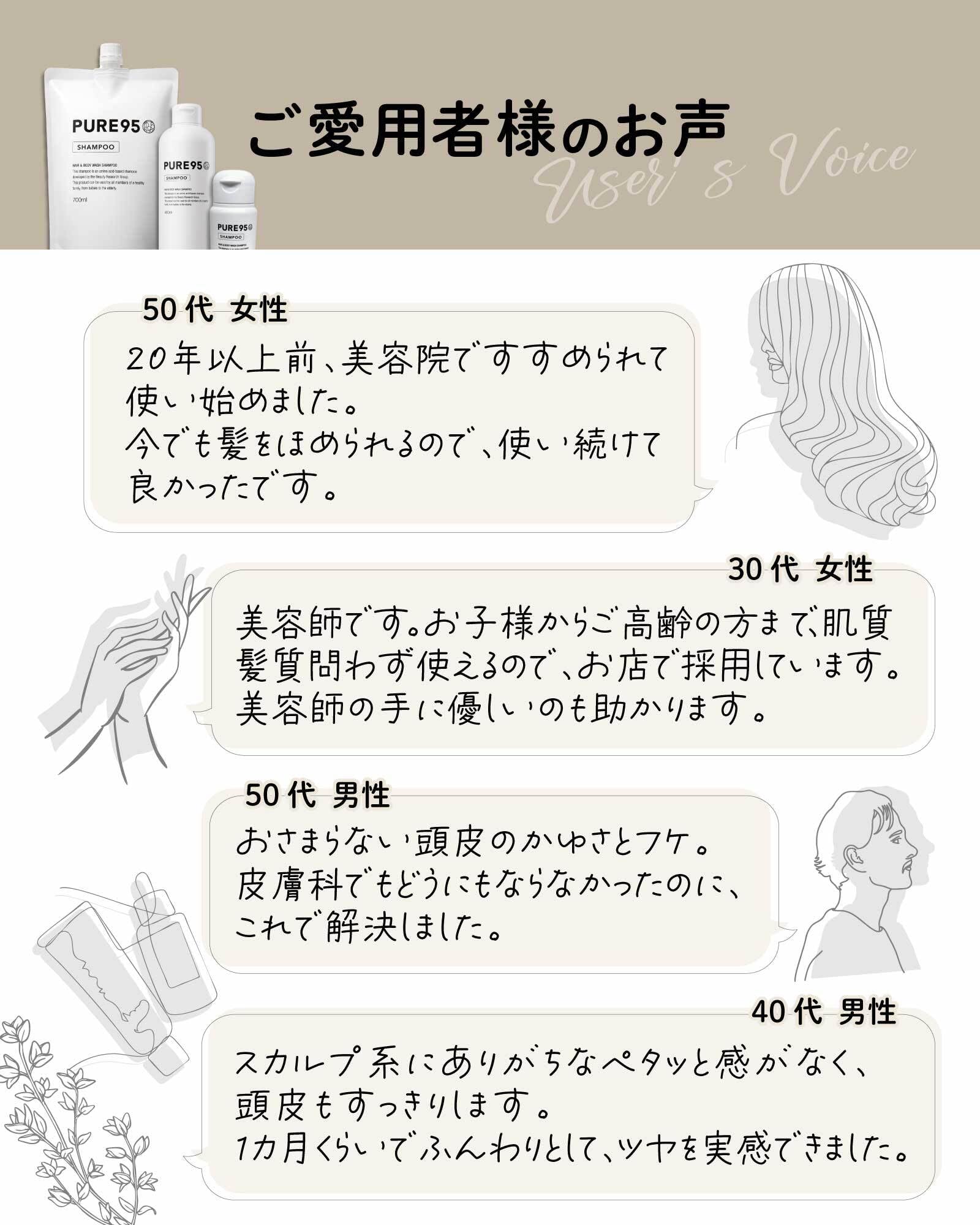Amazon | PURE95 コンディショナー 300ml【 美容室専売品 】植物性