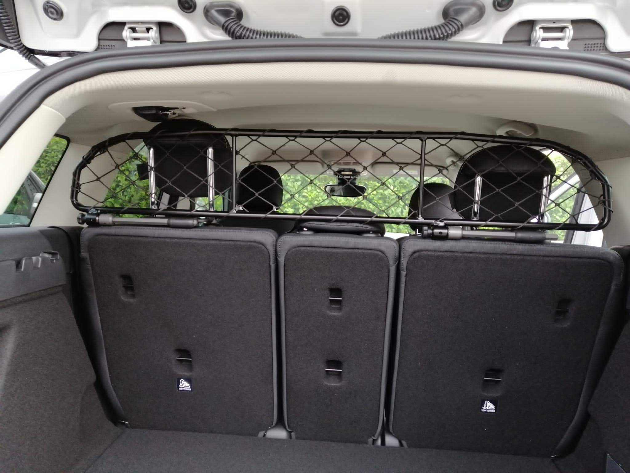 ERGOTECH Divisorio Griglia Rete Divisoria per Mini Countryman (dal 2016 in Poi) RDA65-HXXS16, per Trasporto Cani e Bagagli