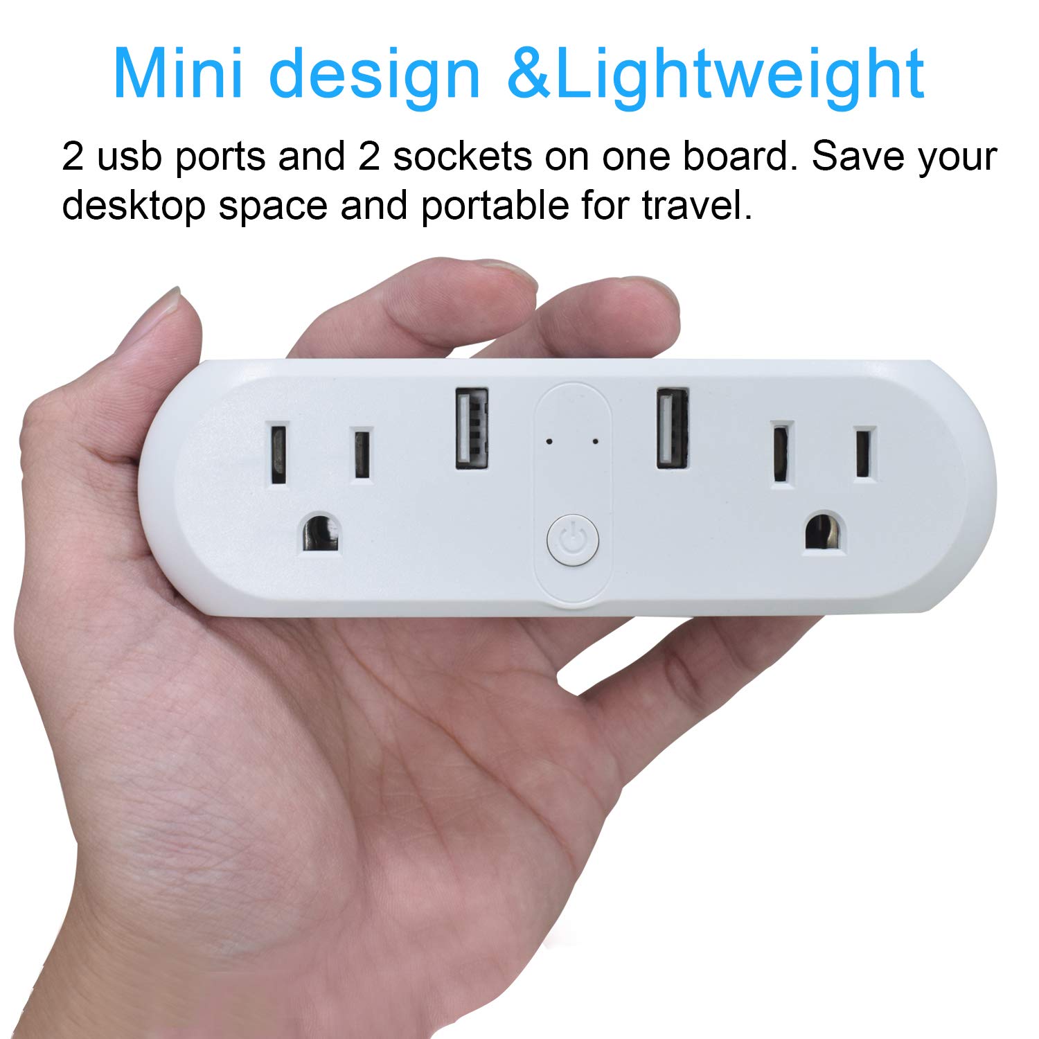 XODO WP3 Smart WiFi Plug - Wireless Remote Control by App Compatible with Alexa and Google Home Assistant — view 3