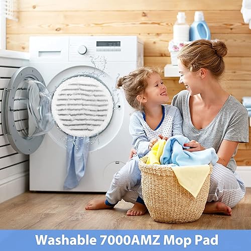 Miniatura 6 de Paquete de 10 trapeadores S7001 compatibles con almohadillas de repuesto para trapeador de vapor Shark serie S7000, S7000, S7000AMZ, S7001,