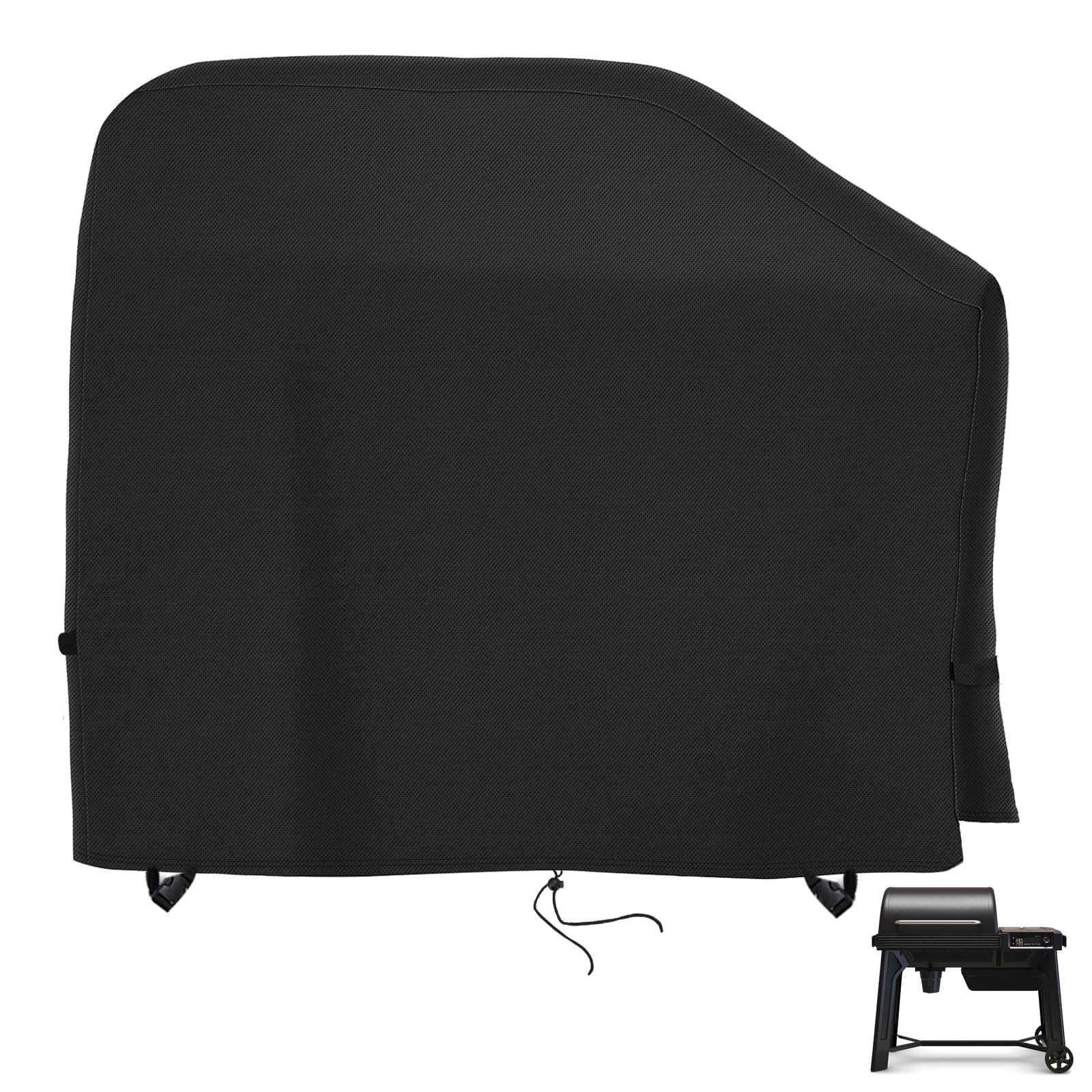 Starcrew Grill Cover for Traeger Woodridge Pellet Grill TFB86MLH, Outdoor Griddle Cover for Traeger Pellet Smoker Grill, Waterproof BBQ Grill Cover for All Weather