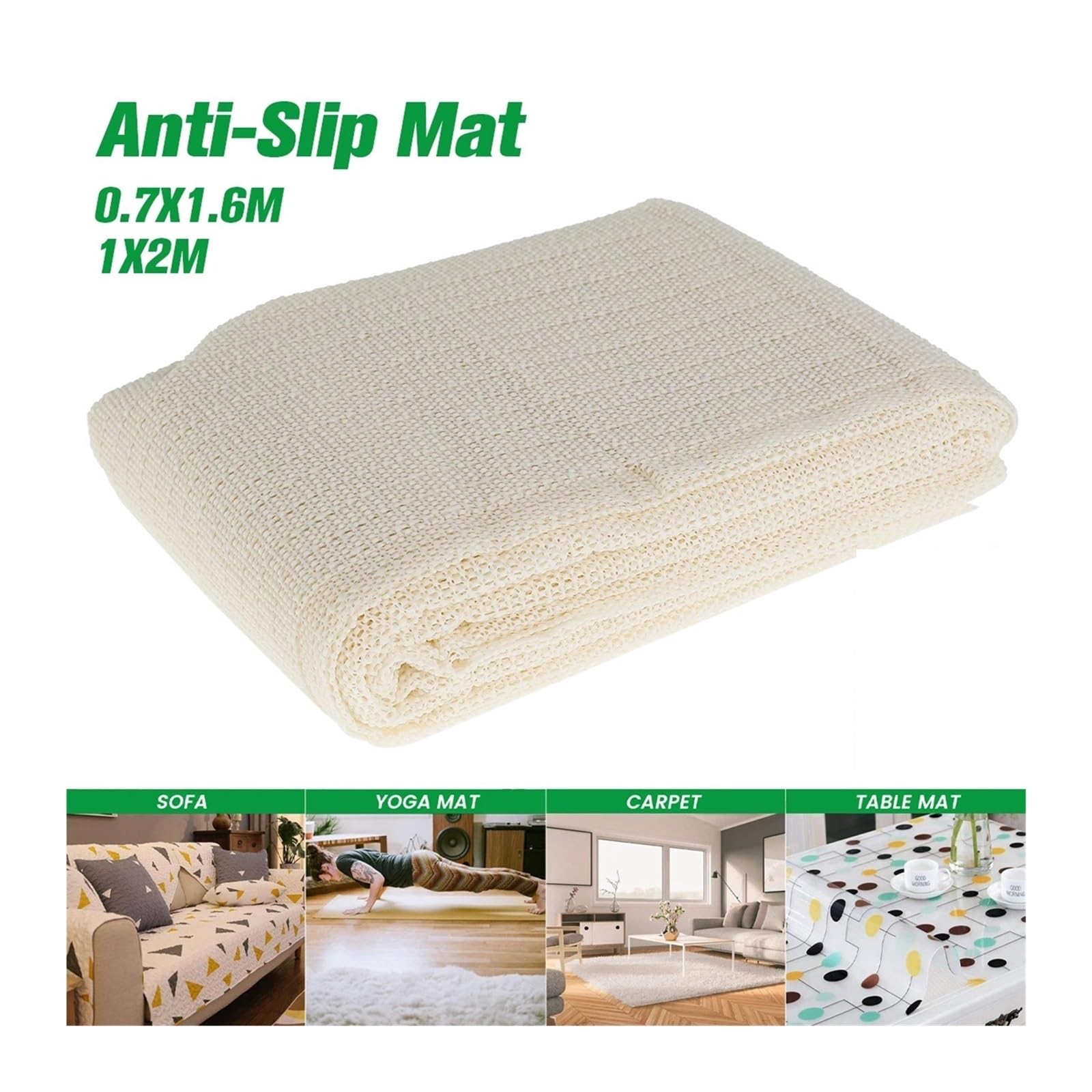 Antideslizante para Alfombras Home Non-Slip Carpet Underlay PVC Multi Purpose