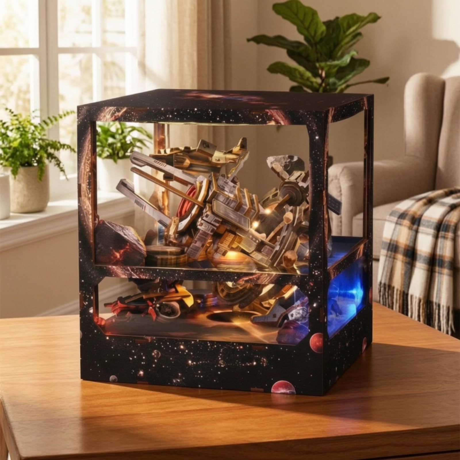 3D Miniatur-Buchnische