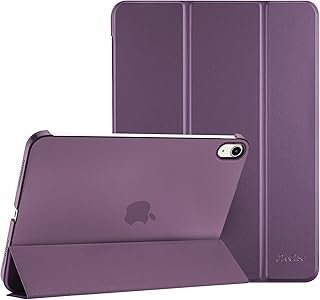 ProCase for iPad 10th Generation Case 2022 iPad 10.9 Case, iPad Cover 10th Generation iPad Case 10th Gen, iPad 10 Case Smart Folio Etui iPad 10e Generation for iPad A2696 A2757 A2777 -Purple