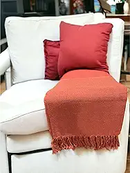 Manta Para Sofá 3 Lugares 2,40x1,80 (Terracota)