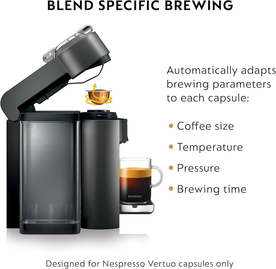 Amazon.com: Nespresso Vertuo Coffee and Espresso Maker by De