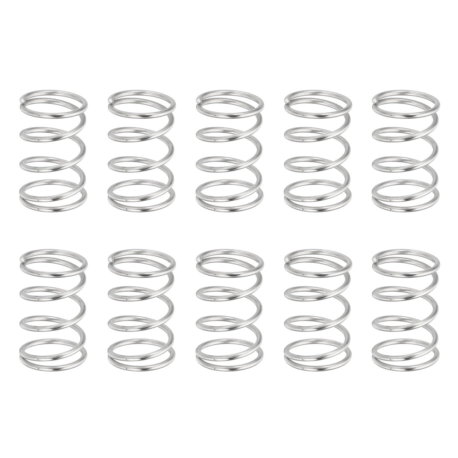 uxcell 10Pcs Compression Spring 0.8mm Wire Diameter x 10mm OD x 20mm Long — Amazon image 16