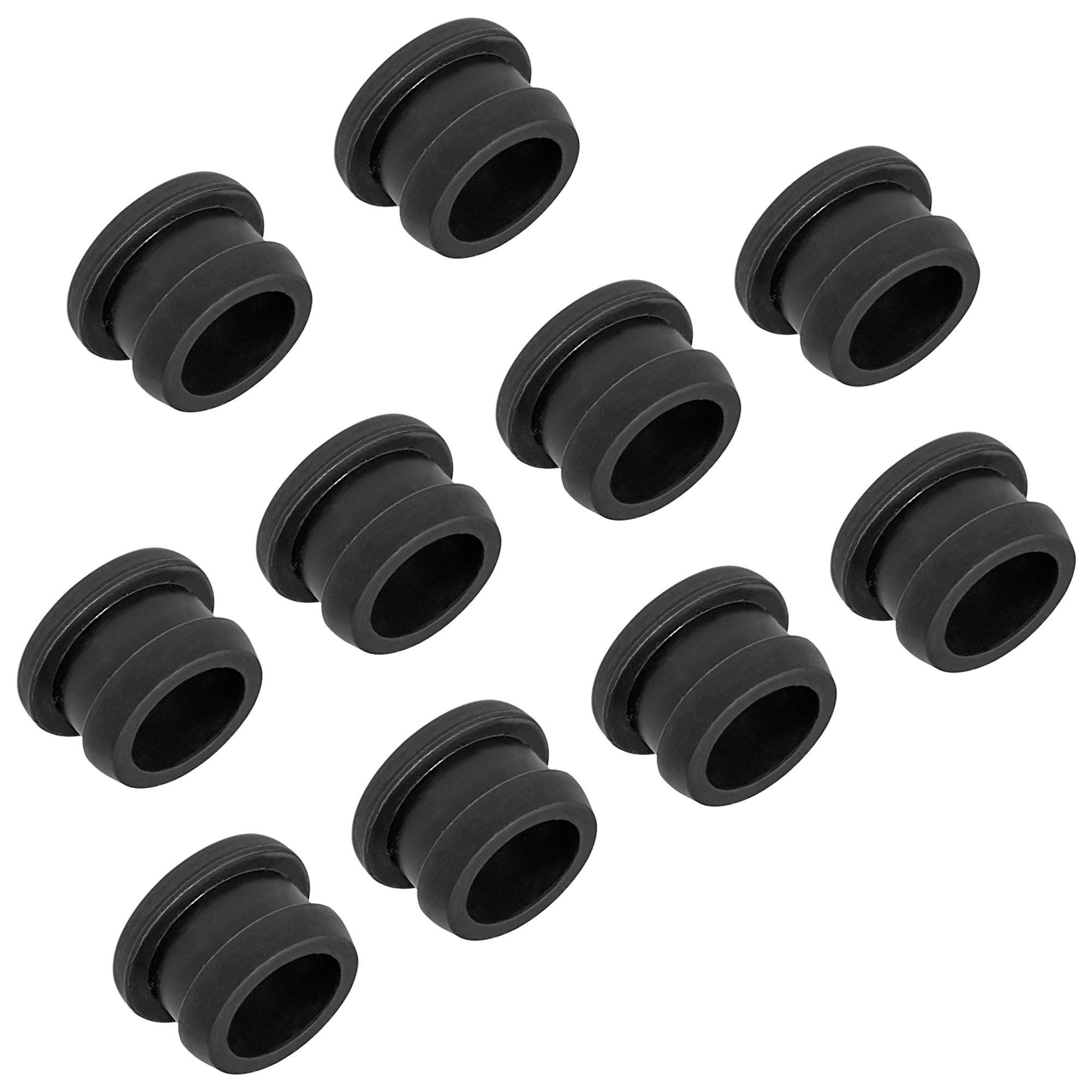 10 PCS Silicone Grommet Plugs – Snap-In Panel Hole Covers,Silicone Stoppers (16mm)