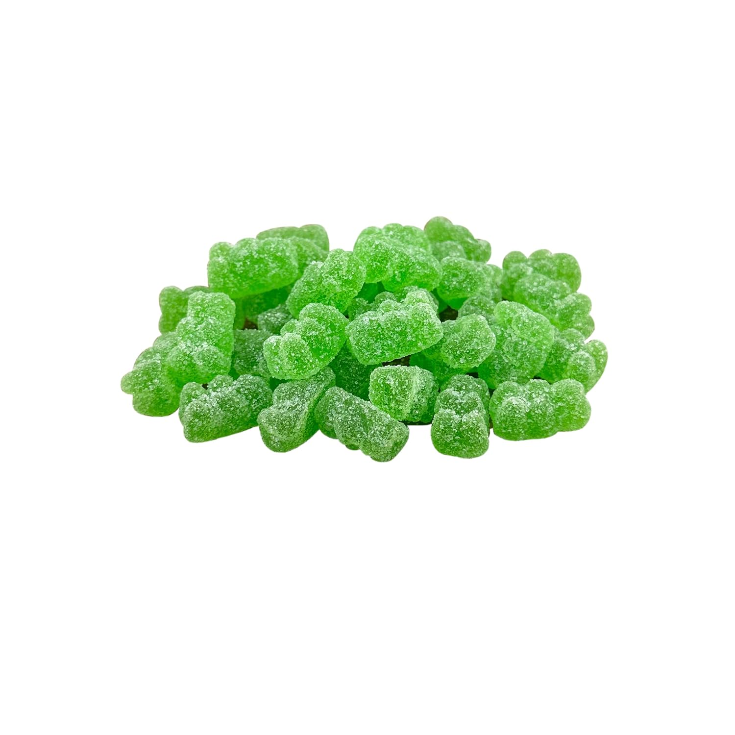 FirstChoiceCandy Fun Sour Gummy Bears (5 Pound (Pack of 1), Sour Tangy Green Apple)