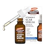 Cocoa Butter Formula Scar Serum, Skin Brightening Oil for Face & Body, Concentrated Serum with Vitamin E, Fragrance Free, 1 Fl Oz