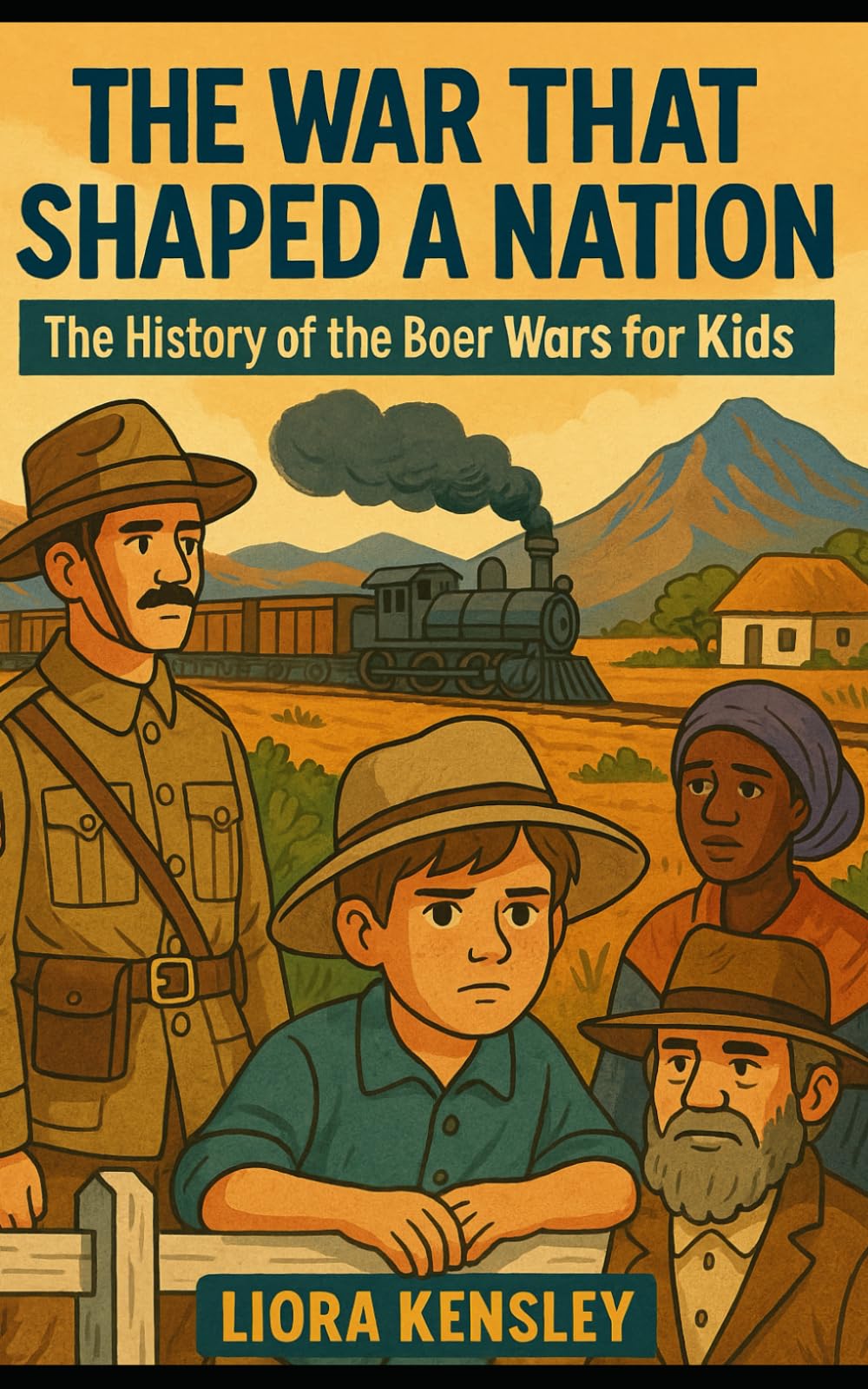 The War That Shaped a Nation: The History of the Boer Wars for Kids (History of War For Kids)