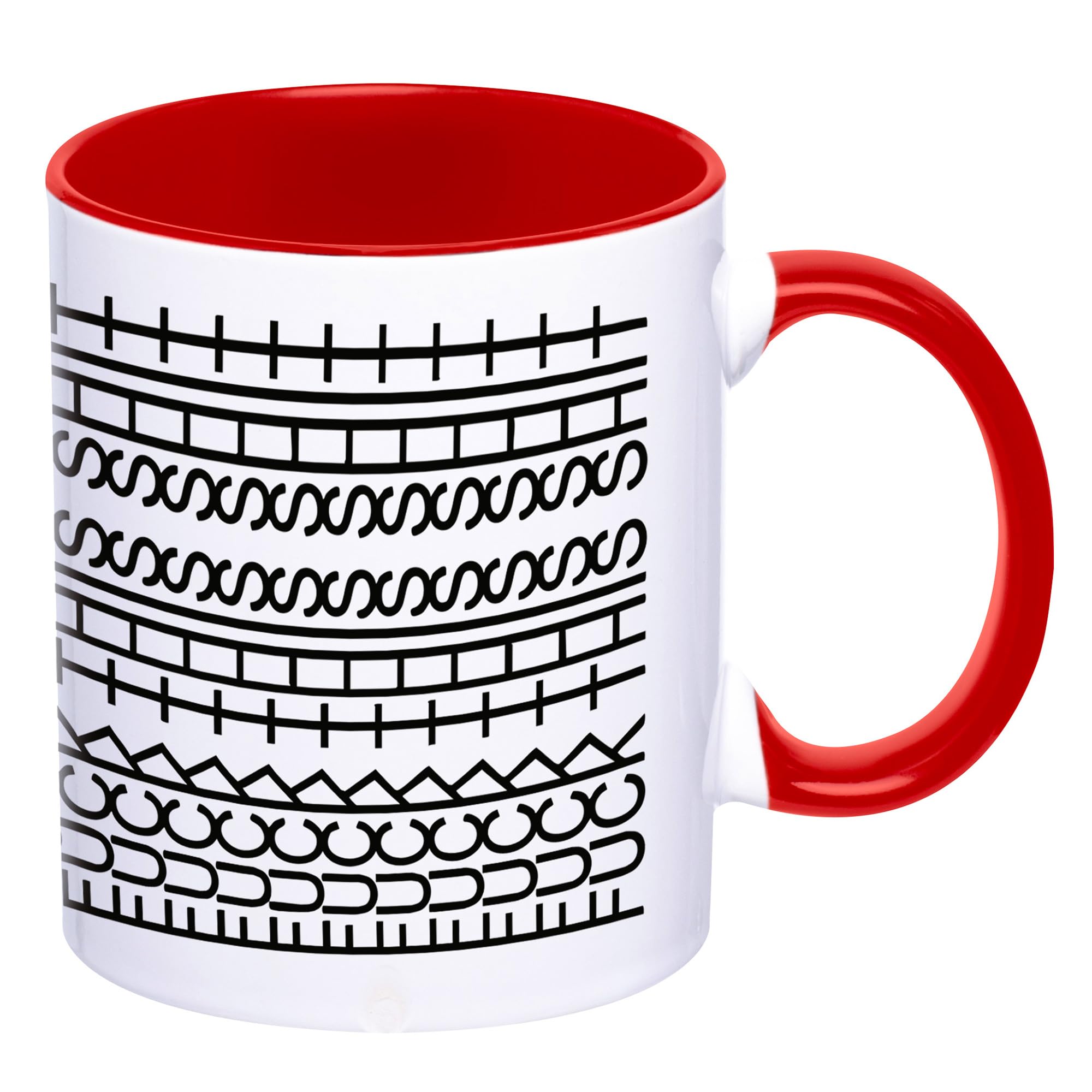 Valentines Day Gifts for Her Women Wife Coworker Boss - Fun 11 Oz Fuck This Shit Mug Funny