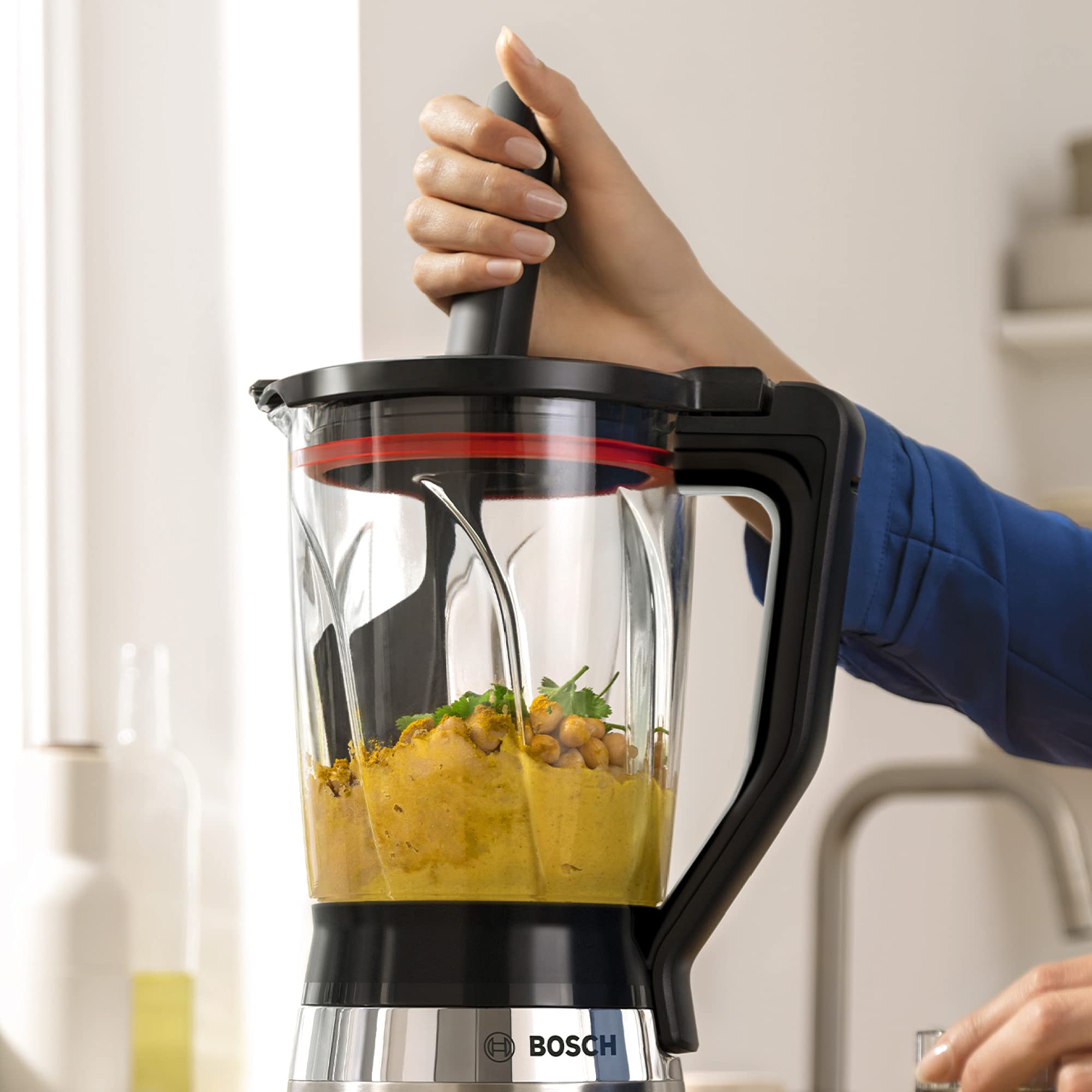 Image secondaire de Mixeur Bosch MUZ9MX2 en Verre ThermoSafe - 2,3 L pour Smoothies et Glace Pilée
