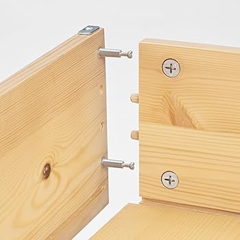 Amazon｜無印良品 木製ベッド用下収納ボックス仕切り付き 2個