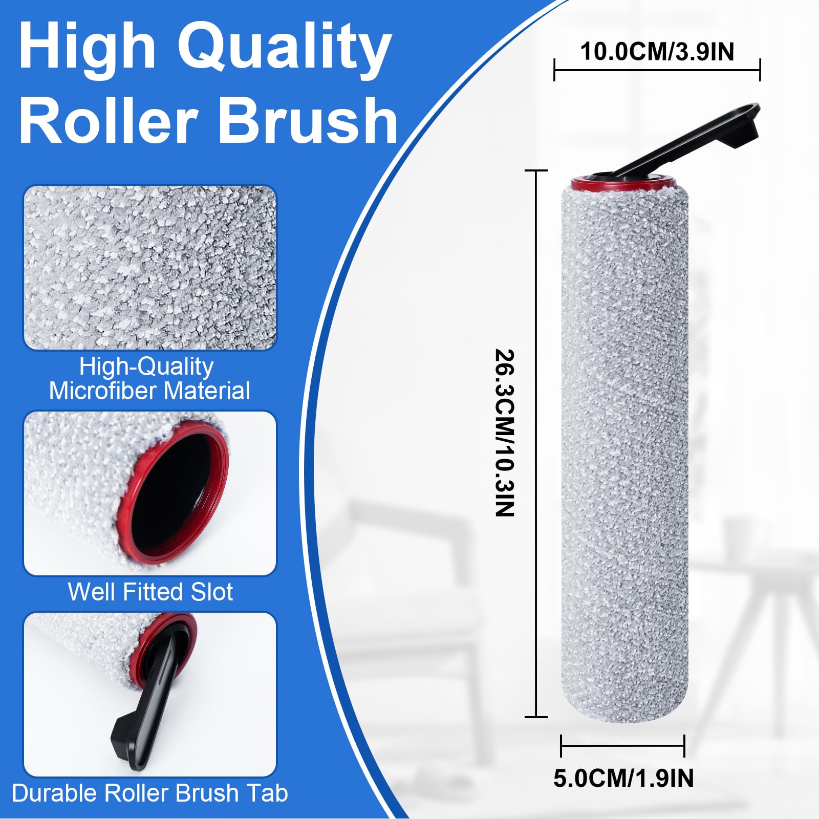 Spazzola A Rullo Di Ricambio E Filtro HEPA Per Aspirapolvere Senza Fili H12 Pro H12 Plus M13beta Dual Wet Dry