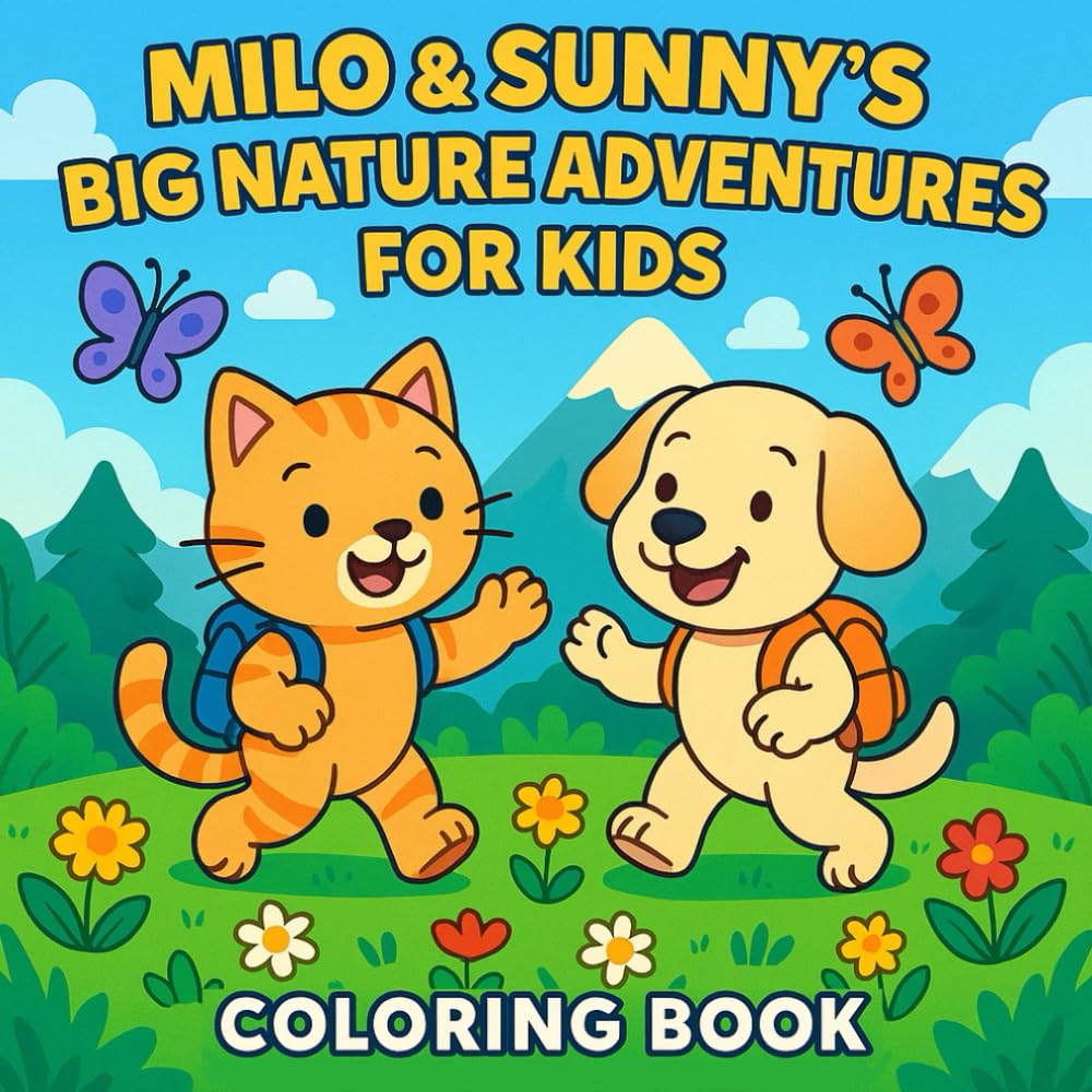 Milo and Sunny's Big nature adventures for kids