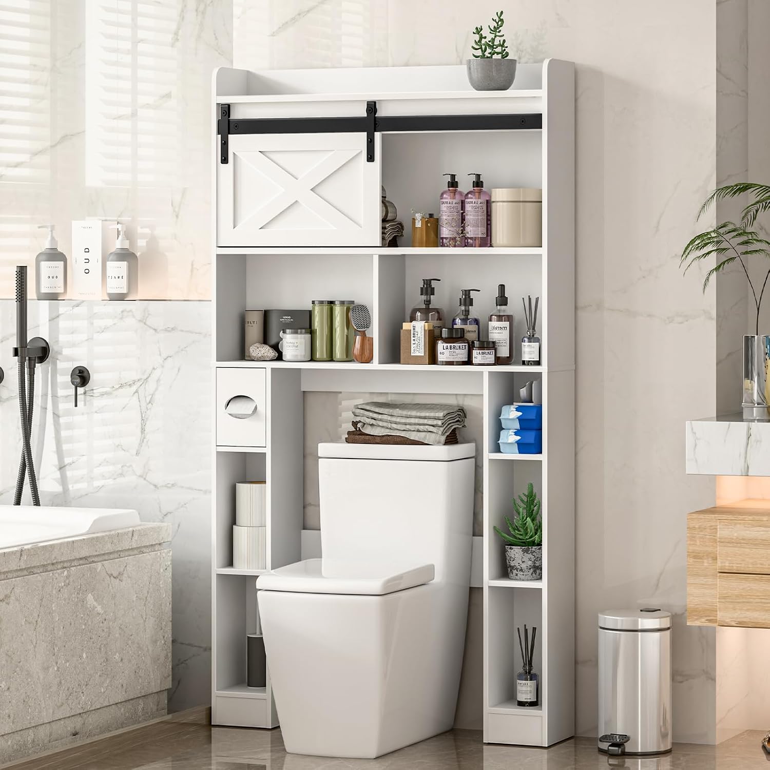 Space Saving Towel Rack