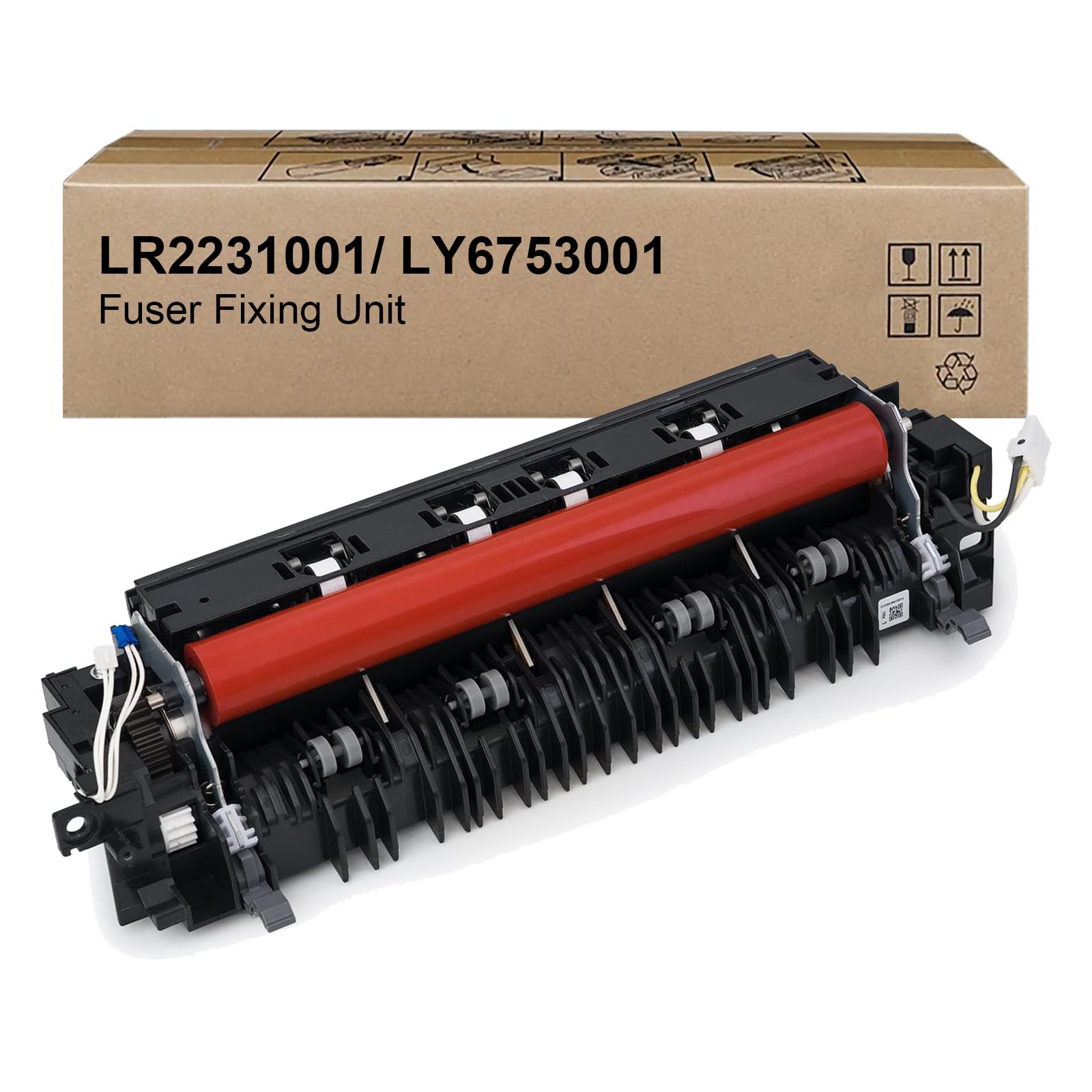 Photo 1 of LR2231001 LY6753001 Fuser Fixing Unit Replacement for Brother MFC-9310CW MFC-9140CDN MFC-9330CDW MFC-9340CDW DCP-9020CDW HL-3140CW HL-3150CDW HL-3170CDW Fuser Unit (110V)