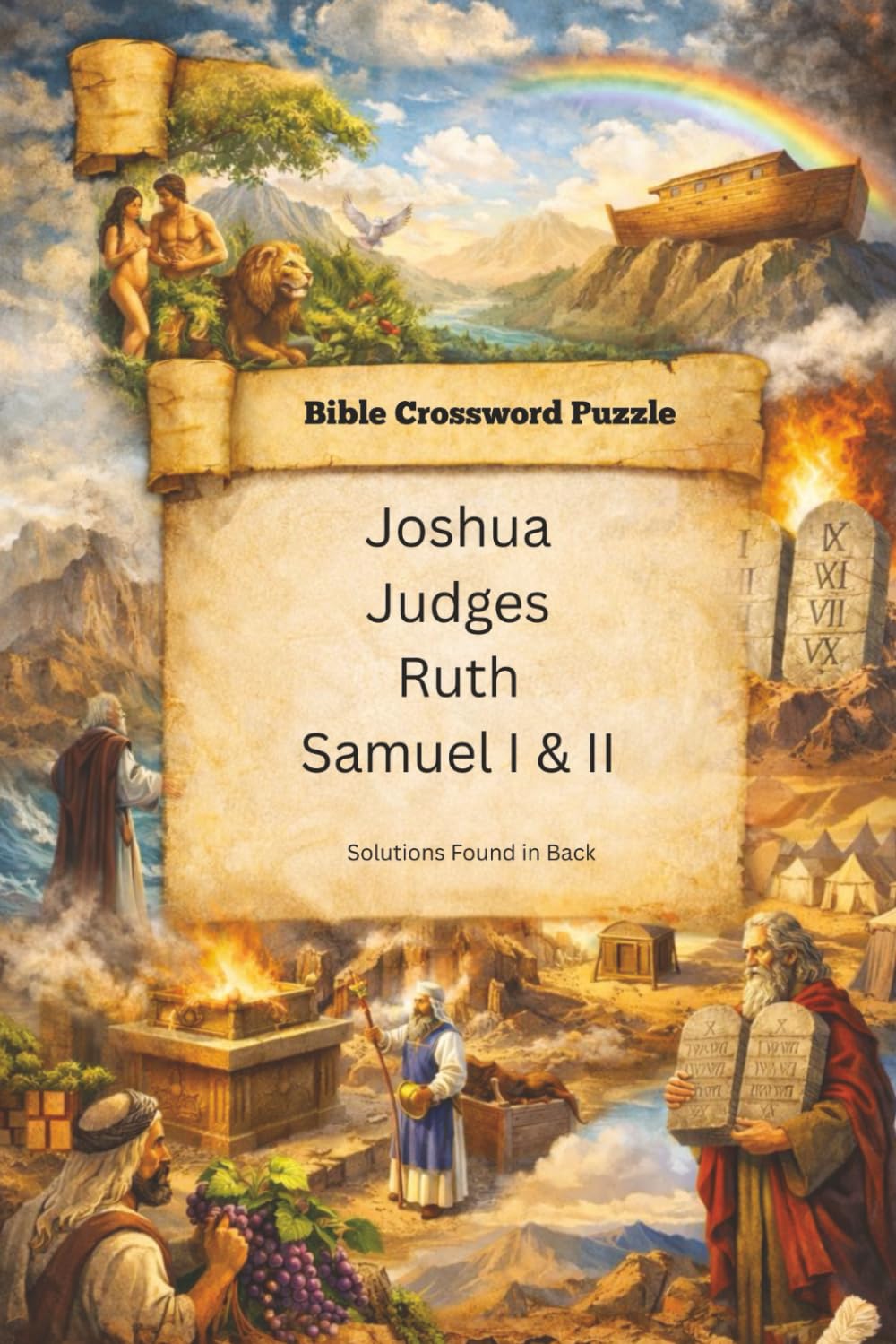 Bible Crossword Puzzle: Joshua, Judges, Ruth, Samuel I & II
