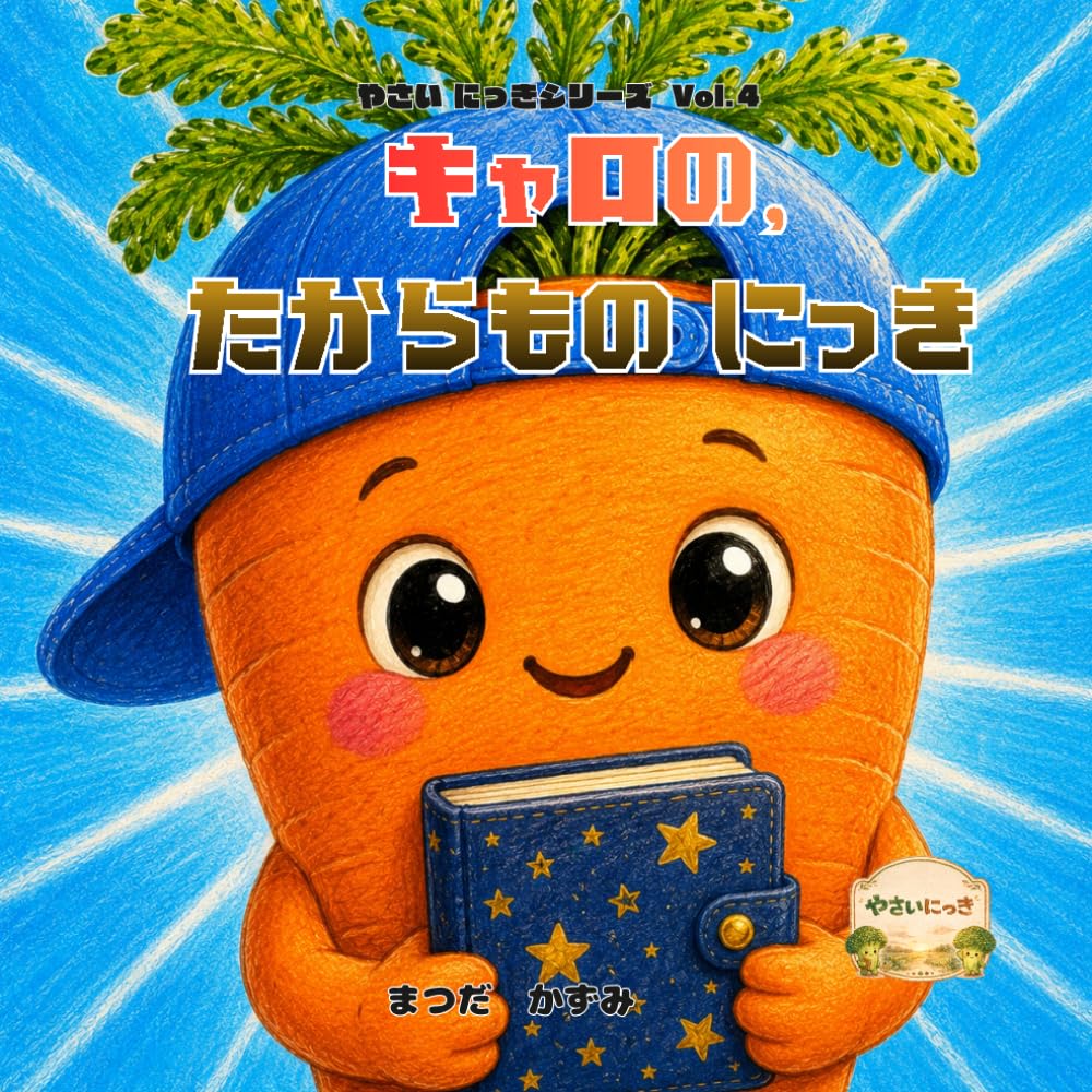 【やさいにっきシリーズ】キャロの、たからものにっき: まいにち、ちいさなしあわせをさがして