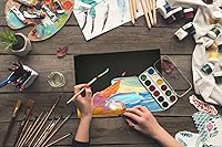 Vista 8 de Cartulina negra de peso pesado, papel grueso, 100 hojas (cubierta de 110 lb = texto de 200 lb = 300 GSM) 8.5 x 11 pulgadas para artes