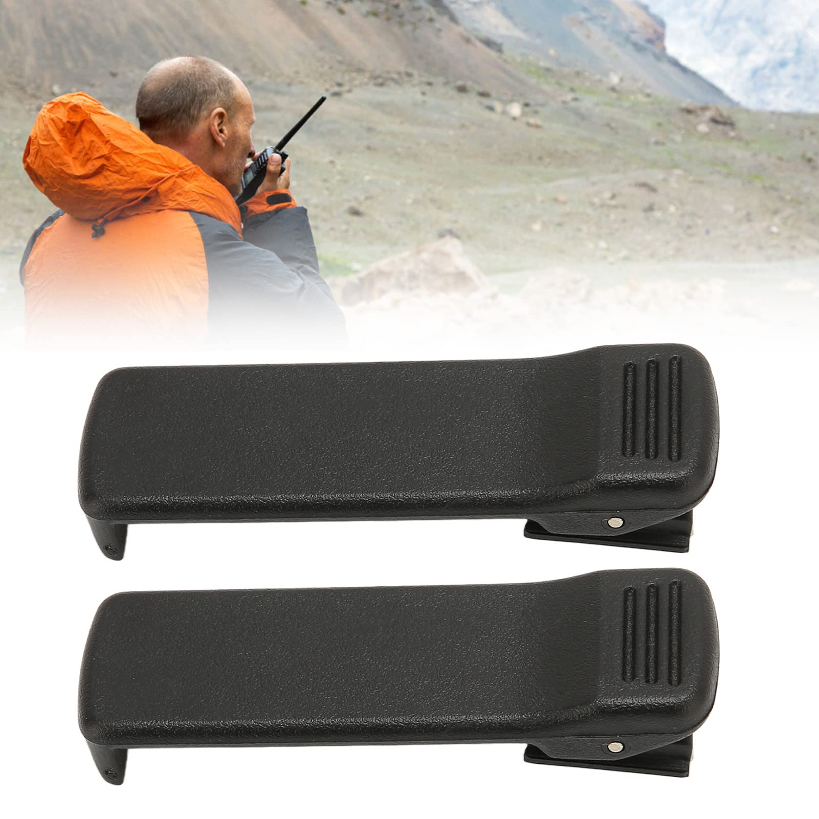 Lotto 10 Clip Cintura Radio Motorola NTN8266A Per XTS3000 APX6000, Usate Ma Ok