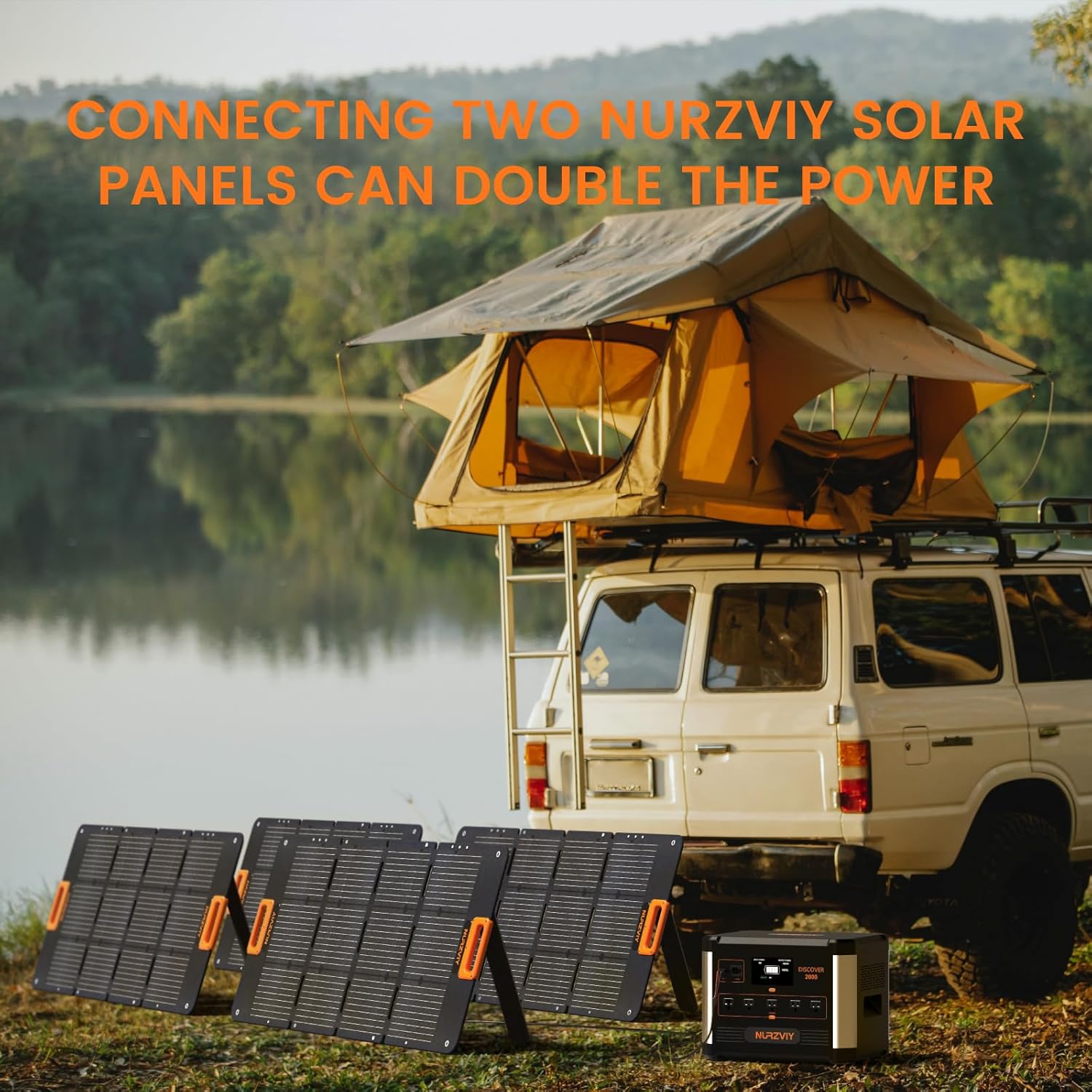 Double the Power with Two Nurzviy Solar Panels