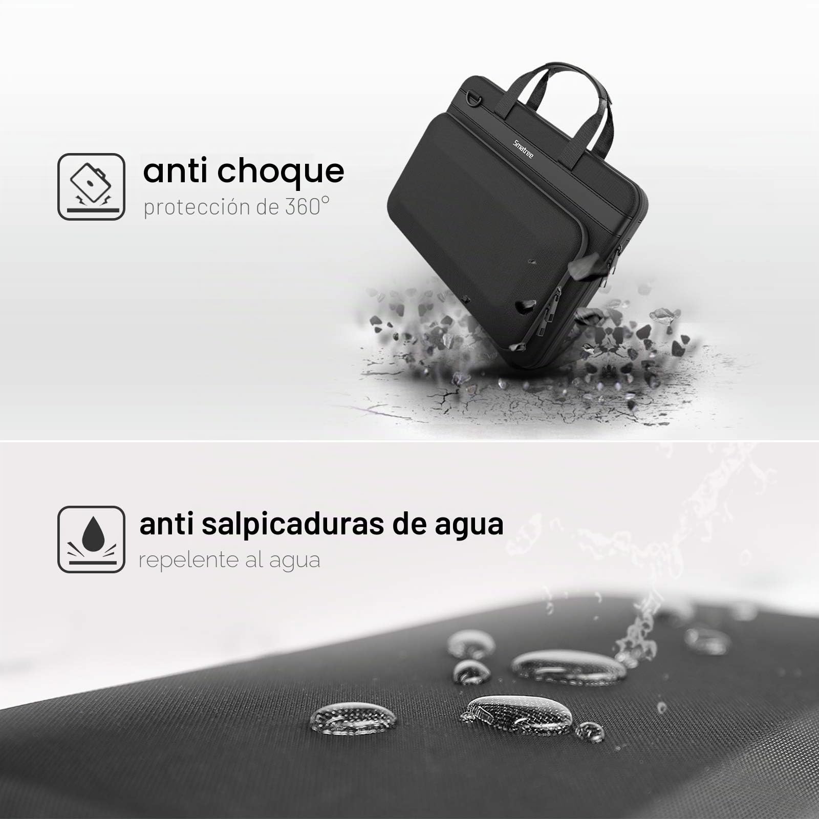 Smatree Maletín rígido para portátil de 16 pulgadas, funda de transporte compatible con Samsung Galaxy Book3, Book3 Pro