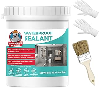 LAMXIN 35.27oz Invisible Waterproof Agent, Repairing Leak Transparent Waterproof Coating Agent, Indoor & Outdoor Waterproof Paint Used for Cracks and Leaks
