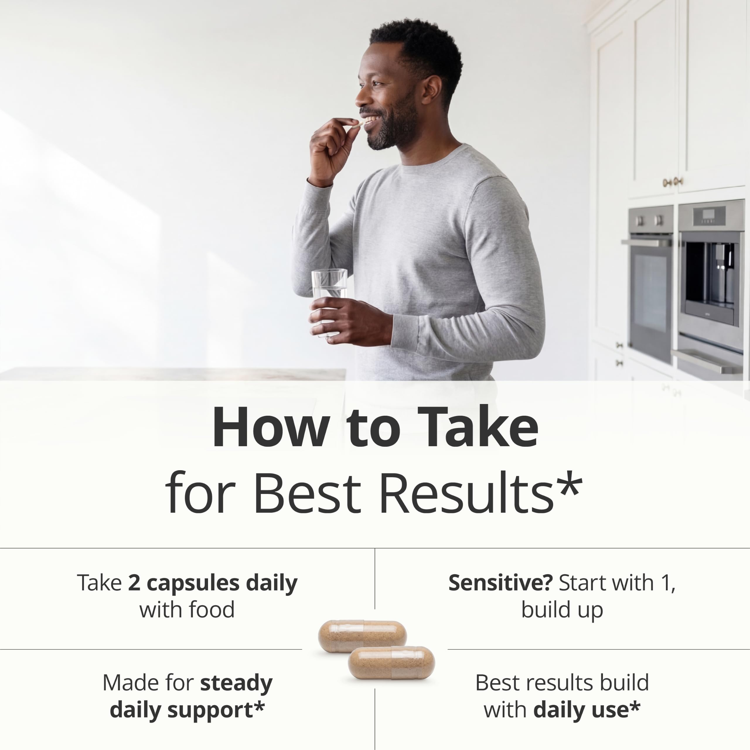 Multivitamin for Men – Methylated Multivitamin – Daily Wellness – 60 Caps — Amazon image 9