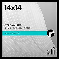 Vista 110 de Americanflat - Portarretratos de 24x30 pulgadas con plexiglás pulido, colección Streamline, marco de fotos con borde delgado para exhibir en pared