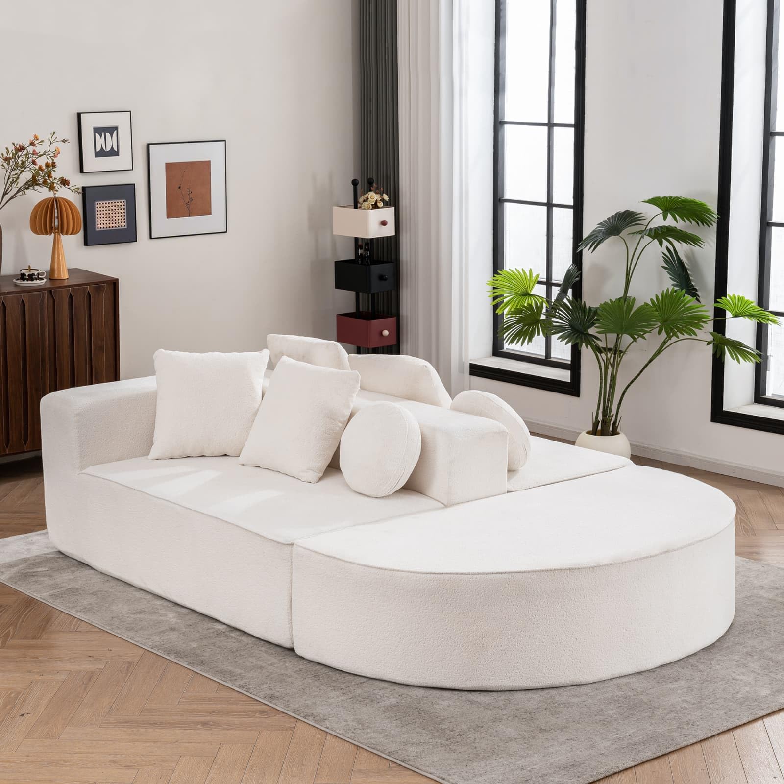 Chaise Longue LED Multifonction En Velours Avec Ports USB - Cadre Bois Massif, Coussin Confortable, Support 350 Kg, Noir