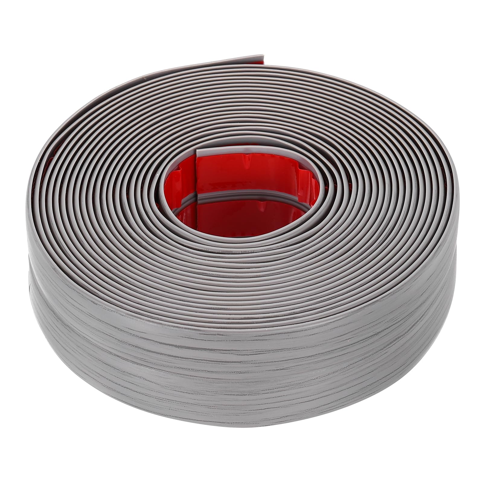 QUARKZMAN Nakrycie ścienne, samoprzylepna ochrona krawędzi mebli, okładzina ścienna do dekoracji narożników meblowych, szare drewno 0,12" x 3,5 x 20 m