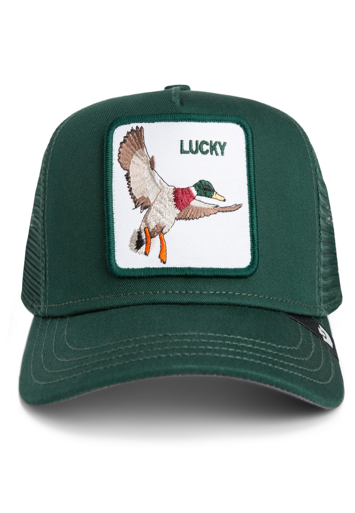 Goorin Bros. Dziecięca czapka z daszkiem The Lucky Duck Mini Guard ciemnozielona, rozmiar: OneSize