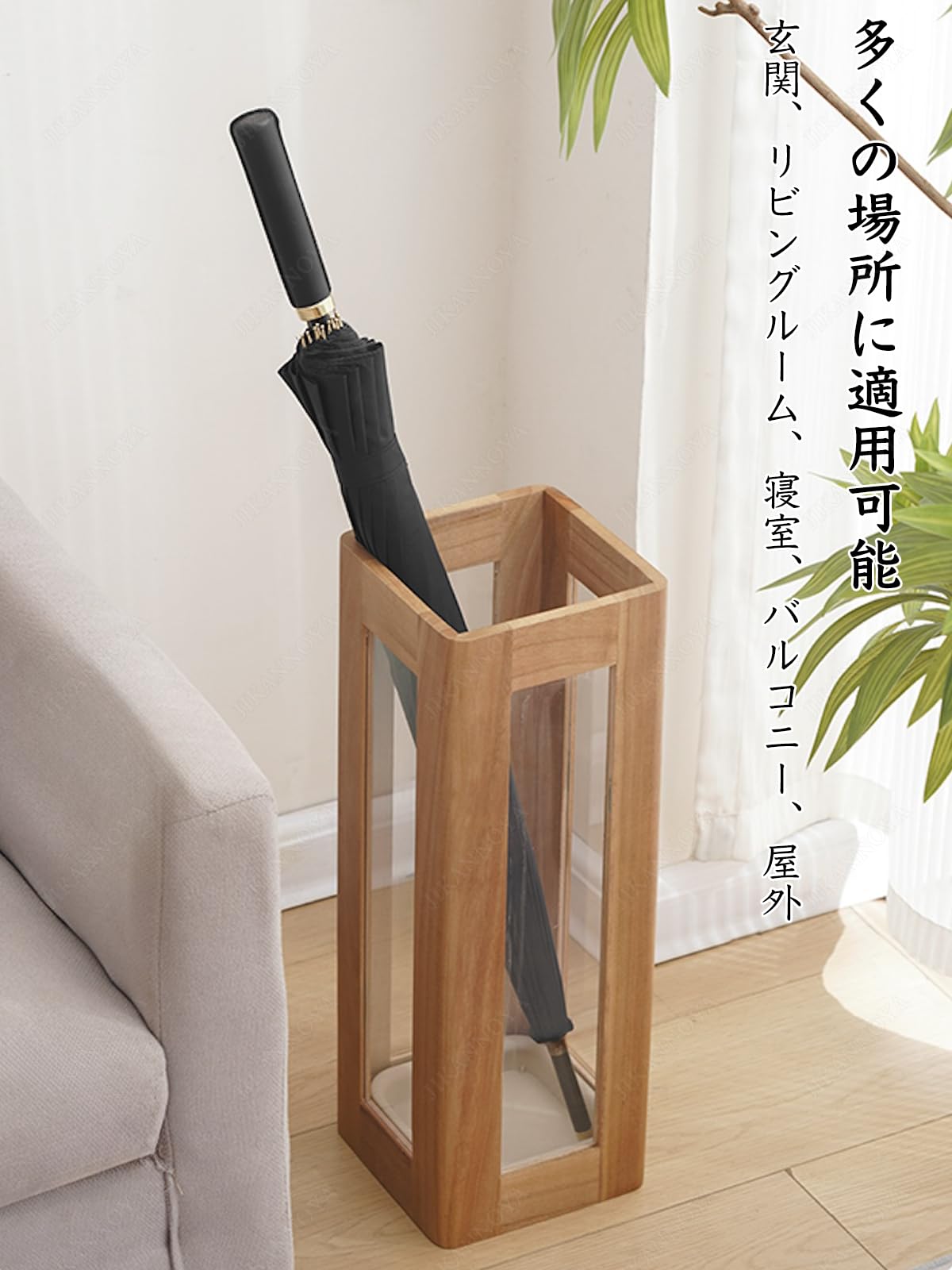 木製 　丸太くり抜き　手桶型　傘立て 木製 丸太くり抜き 手桶型 傘立て 木樽傘立 | 木樽屋 | 手づくり
