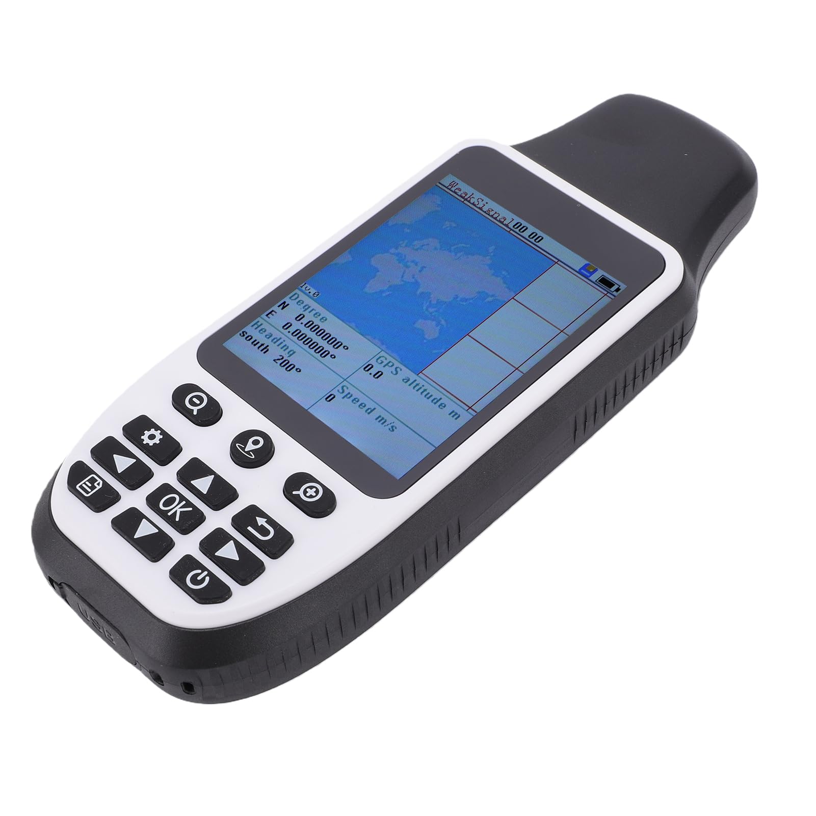 Navigatore Portatile, GPS Impermeabile con Schermo | Robusto Tracker da Esterno con Mappe degli Stati Uniti Precaricate, GPS, Galileo, QZSS, Supporto BeiDou, Batteria 36H, IP66