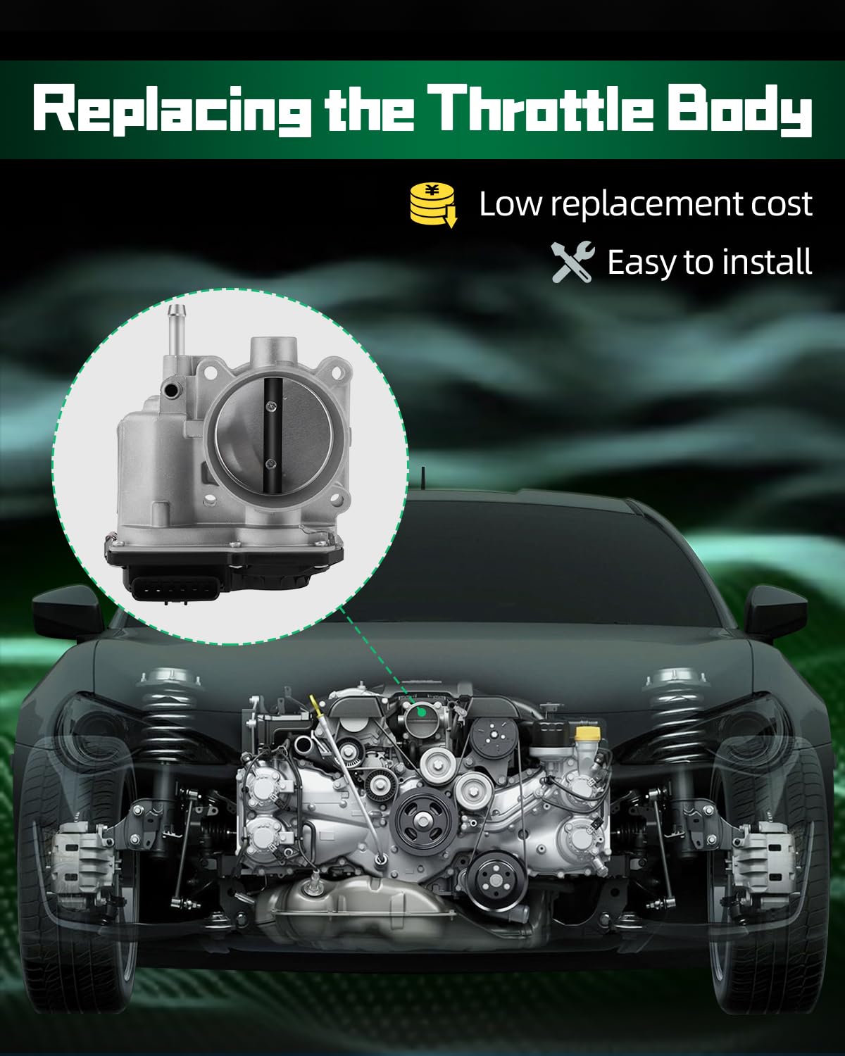 S20215 Throttle Body For 07-20 Nissan Cube NV200 Sentra Tiida - Foto 2