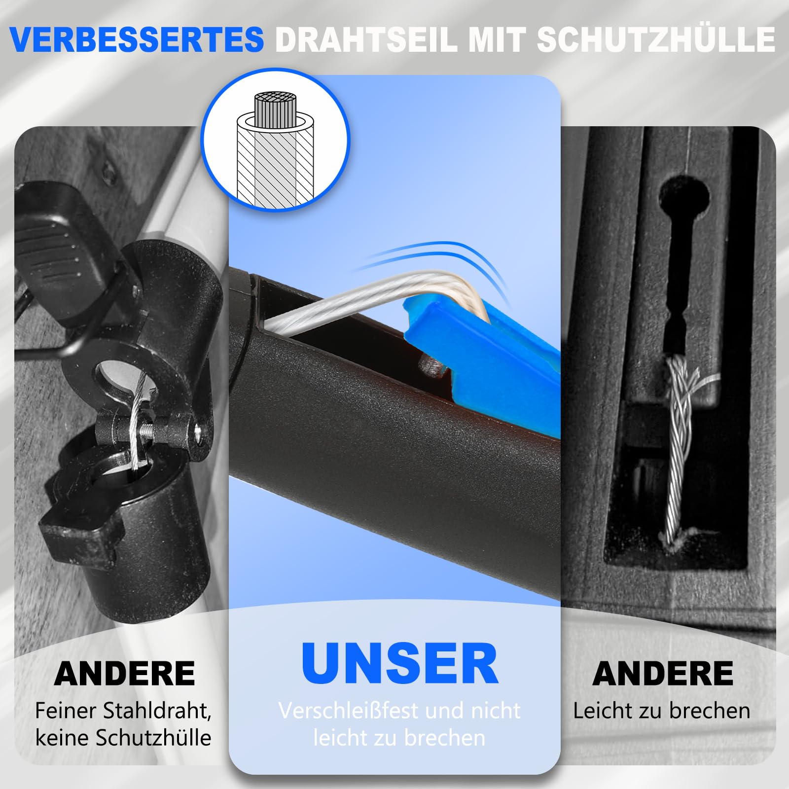 Angooni 2 Stück 81 cm Greifer für Senioren - Greifzange Müllzange - Drehbar Müllgreifer - Greifer Kinder - Verbesserter Langlebiger Greifzange für Müll