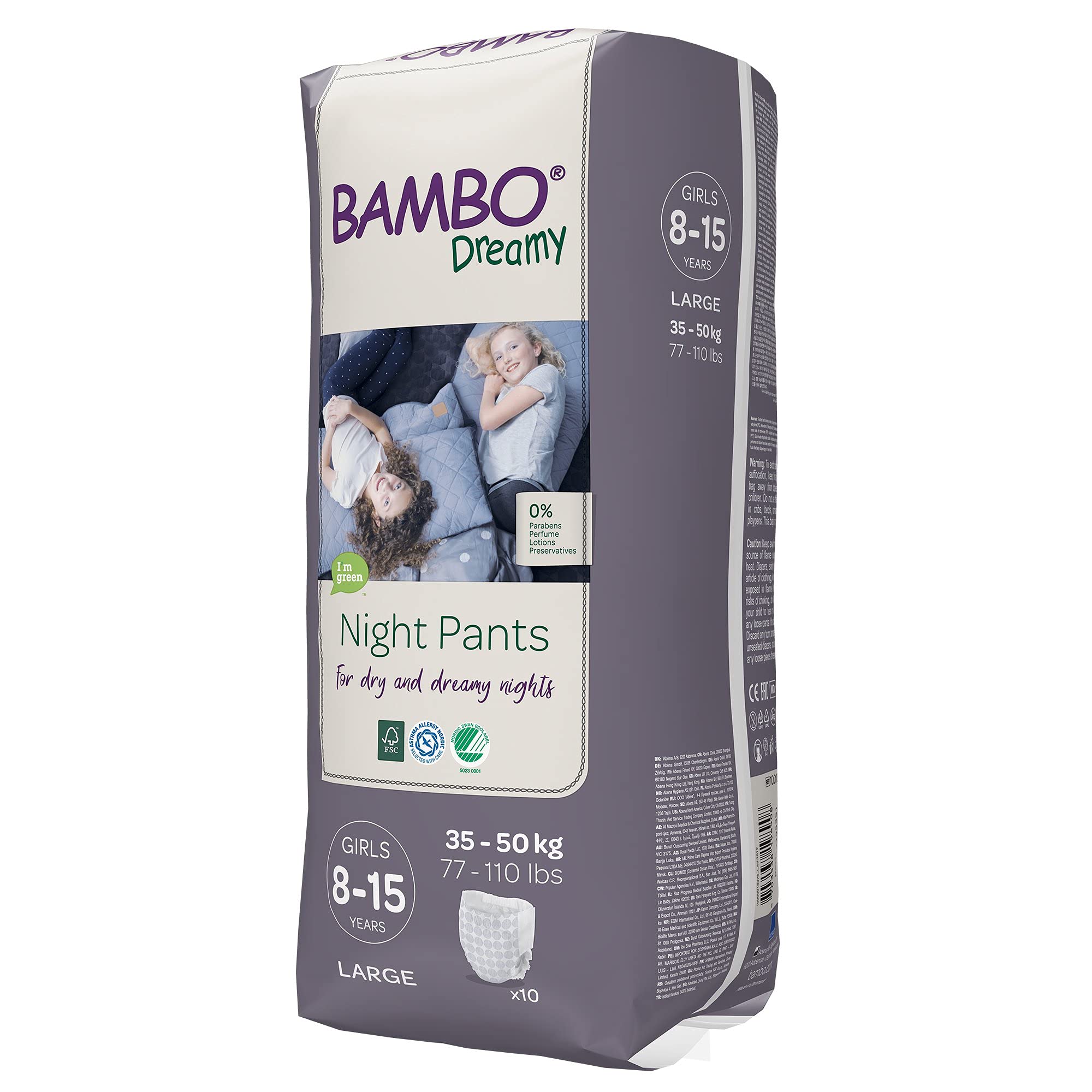 Bambo Nature Pantalon de pyjama de qualité pour fille