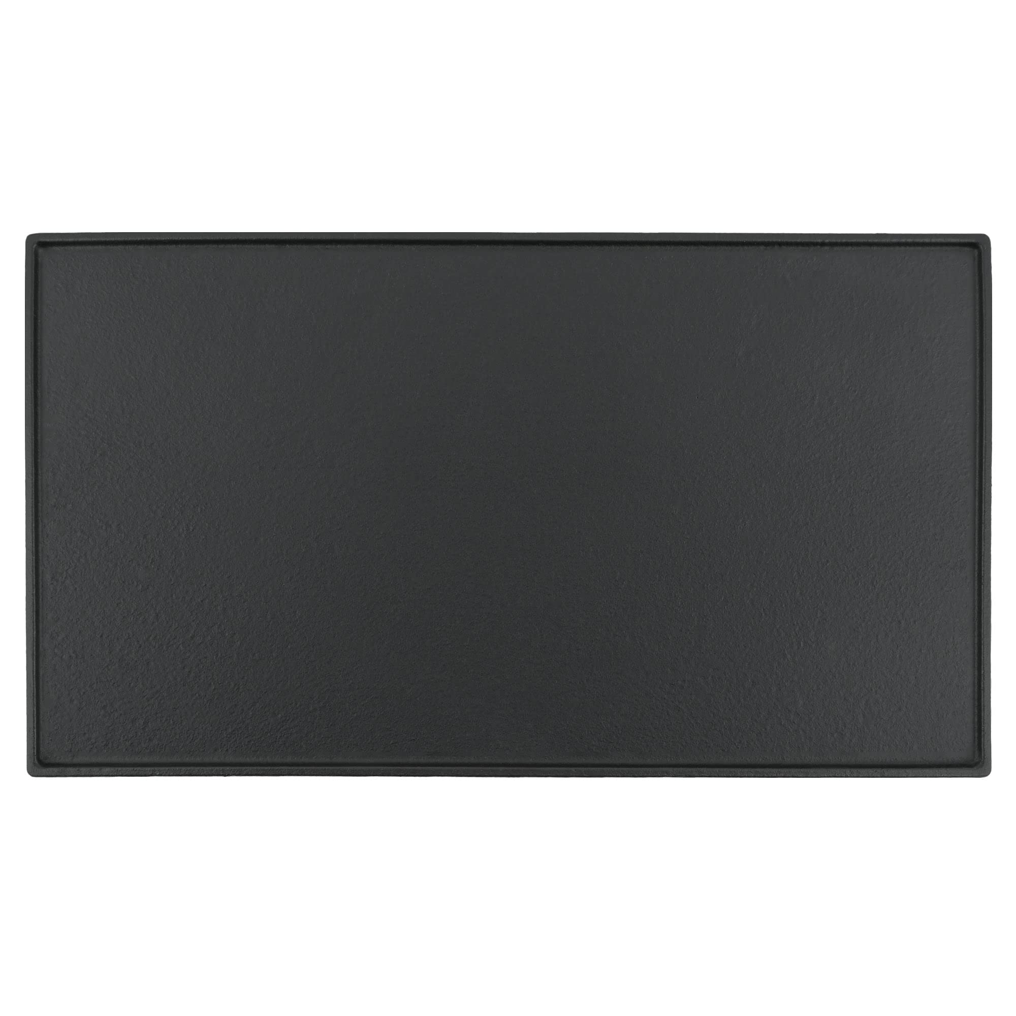 BBQ-Toro piastra griglia in ghisa 44 x 24,5 cm | piastra reversibile, smaltata | può essere utilizzata su entrambi i lati | adatta per BBQ, griglia a gas, griglia a carbone