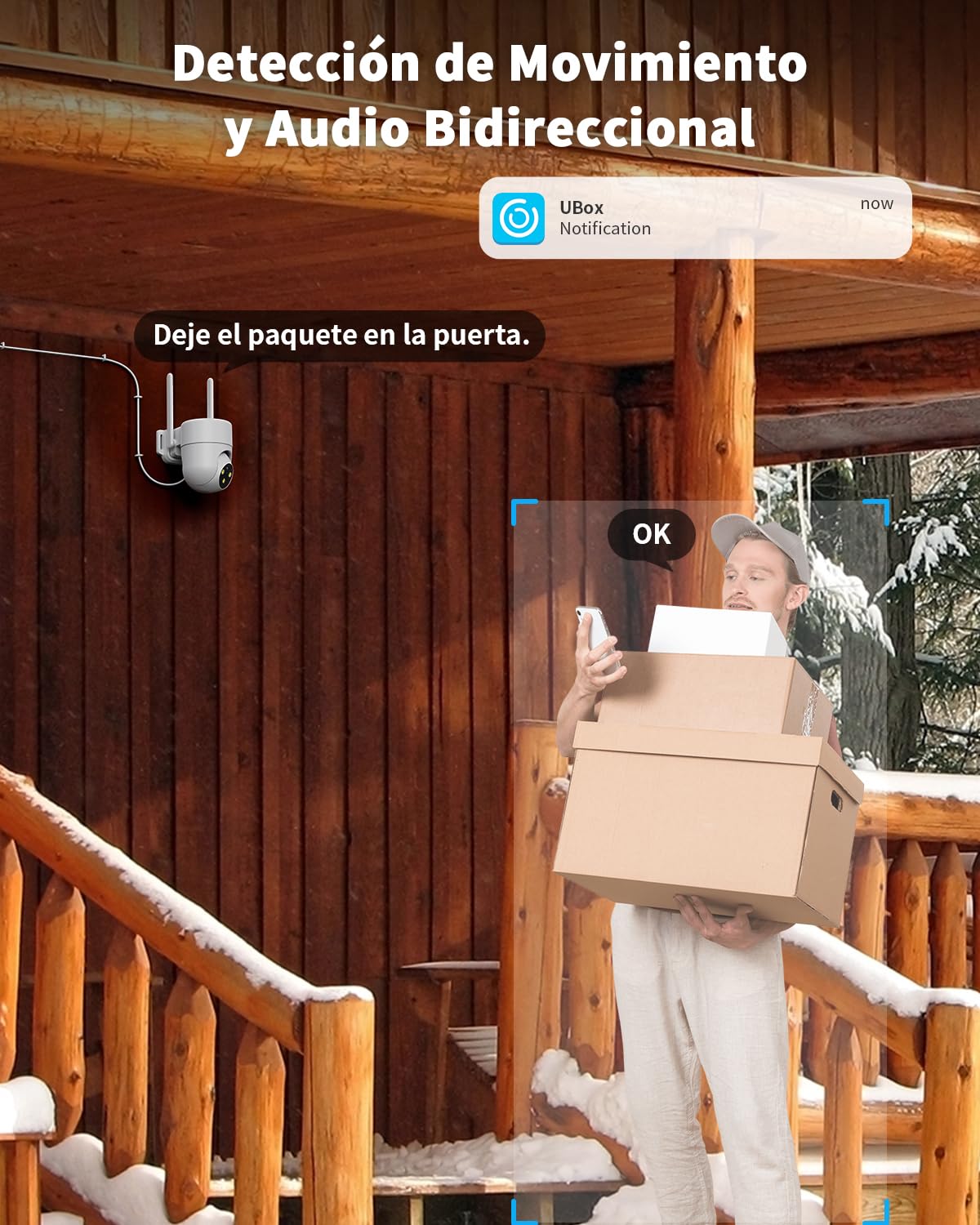 4G LTE Cámara Vigilancia Exterior con Tarjeta SIM, 360° PTZ Cámara Grabación 24/7 con Detección Humana AI e Visión Nocturna Colorida, Audio Bidireccional, Impermeable IP66