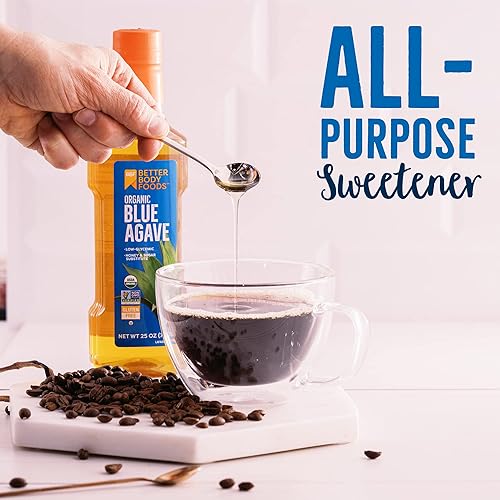 Miniatura 3 de BetterBody Foods Néctar de agave orgánico 25 onzas líquidas
